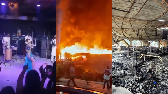 Goa Nightclub belly dancer Kristina