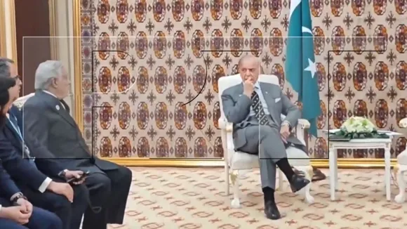 viral video pakistan pm Shehbaz Sharif