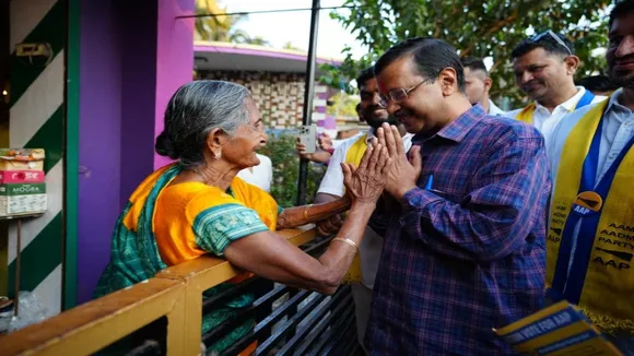 Arvind Kejriwal at Goa