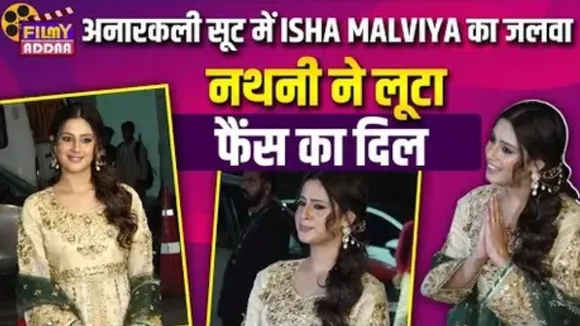 Isha Malviya traditional look viral on social media