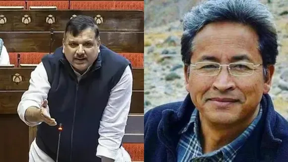 Sanjay singh on sonam wangchuck