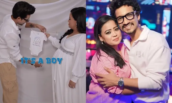 Bharti Singh and Harsh Limbachiyaa son