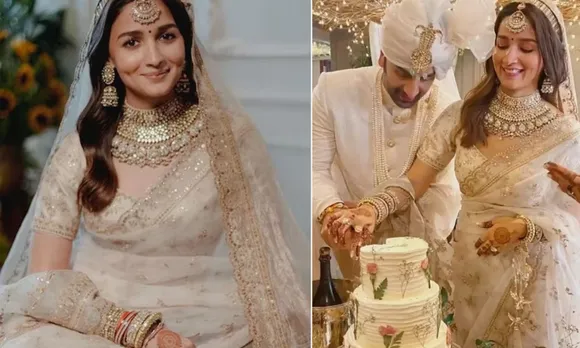 Alia Bhatt on Her Wedding Saree