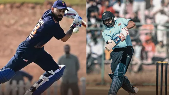 virat kohli rohit sharma score century in vijay hazare trophy 2025