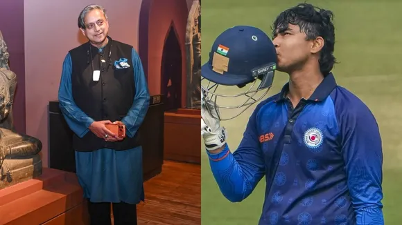 "किस बात की देरी", वैभव सूर्यवंशी की बल्लेबाजी के फैन हुए शशि थरूर, गौतम गंभीर से की ये खास अपील