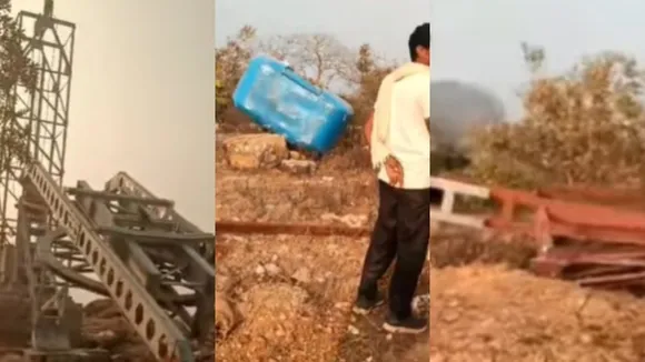 Bihar Rohtasgarh ropeway broken