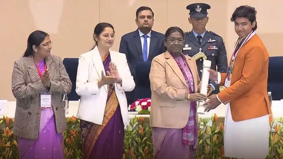 Vaibhav Suryavanshi awarded Pradhanmantri Rashtriya Bal Puraskar by president of india