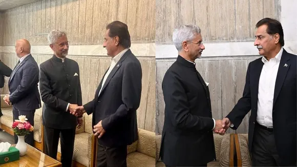 S Jaishankar meet Ayaz Sadiq
