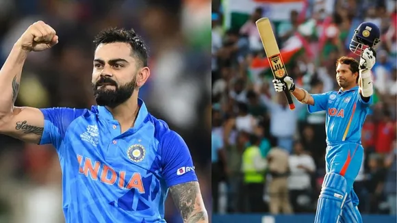 top 5 batsmen with most international runs sachin tendulkar on top virat kohli number 3