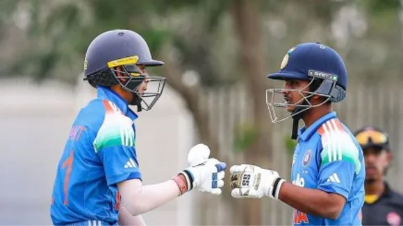 IND U19 VS SA U19 inning update