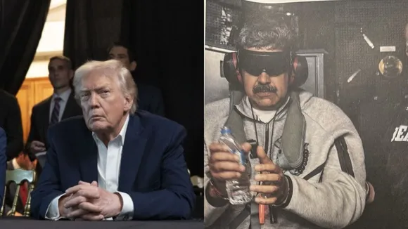 Trump and Nocola Madure