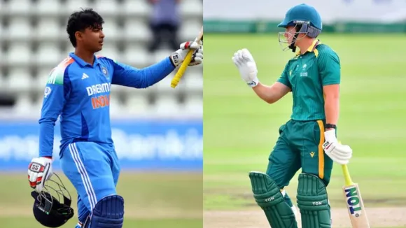 IND U19 vs SA U19 toss update