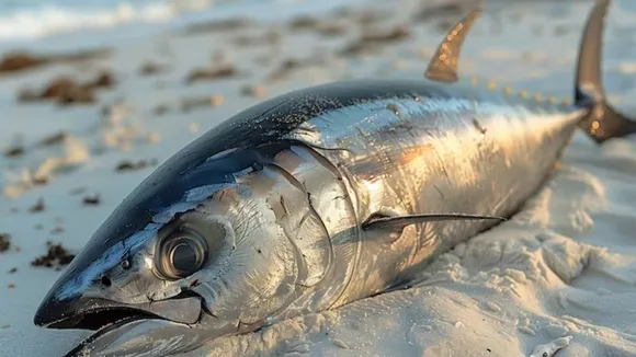 Bluefin tuna fish sold in 3.2 million USD in Japan