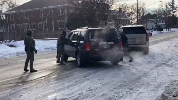 US ICE agent shoots woman