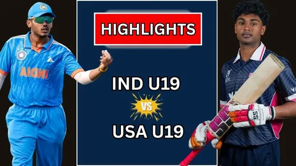 IND U-19 vs USA U-19 World Cup 2026