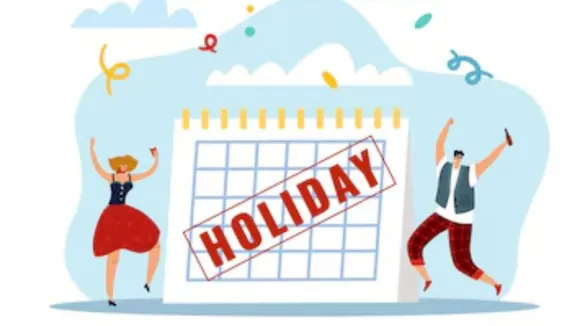 Which countries have most Holidays and Least holiday see Indian Number in List