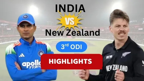IND vs NZ 3rd ODI LIVE UPDATES Photograph: (X)