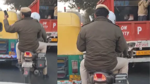 Viral Delhi police video