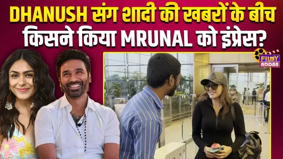 Dhanush Mrunal Thakur