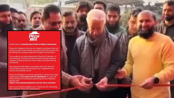Pakistan Sialkot Fake Pizza Hut Outlet