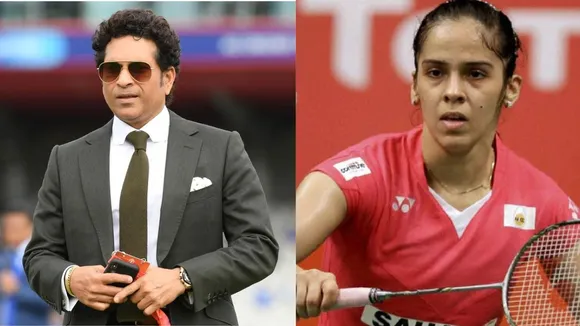 sachin tendulkar share post for saina nehwal after her retirement
