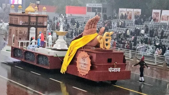 Punjab Jhanki on Republic day