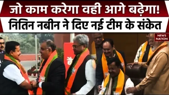 BJP President Nitin Nabin