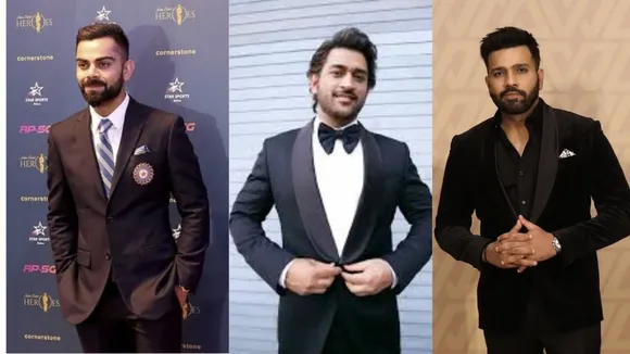 top 5 cricketers with the most number of instagram followers virat kohli ms dhoni rohit sharma