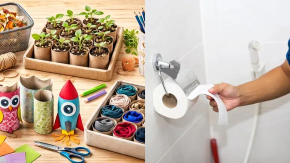 Toilet Paper Roll Reuse