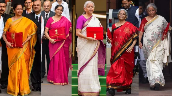 Budget 2026 Nirmala Sitharaman Saree