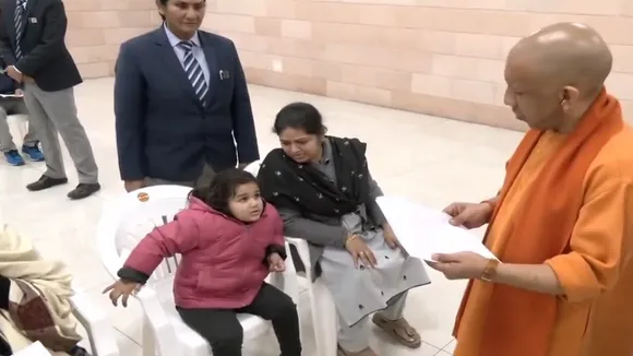 CM Yogi at Janta darshan