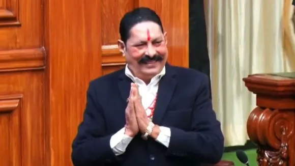 Anant Singh took Oath in Bihar Legislative Assembly
