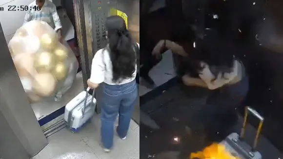 Mumbai Delhi blast video viral