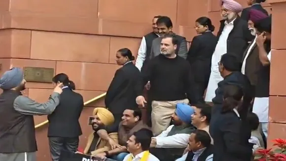 Rahul Gandhi and Ravneet Singh Buttu