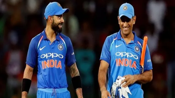 Virat Kohli and MS Dhoni