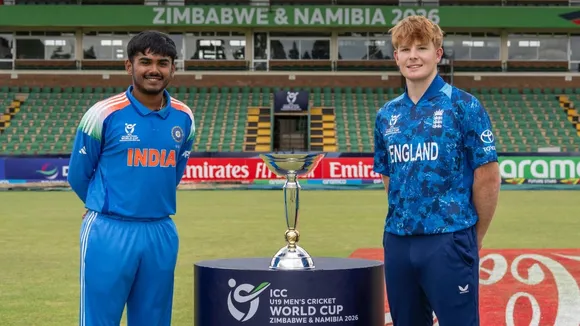 IND U19 VS ENG U19