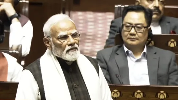 PM Modi at Rajyasabha