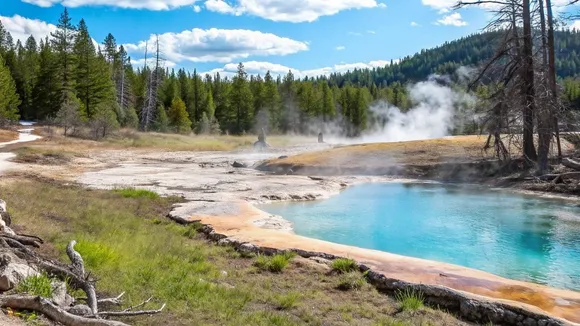 Tasmania waterfall AI Image