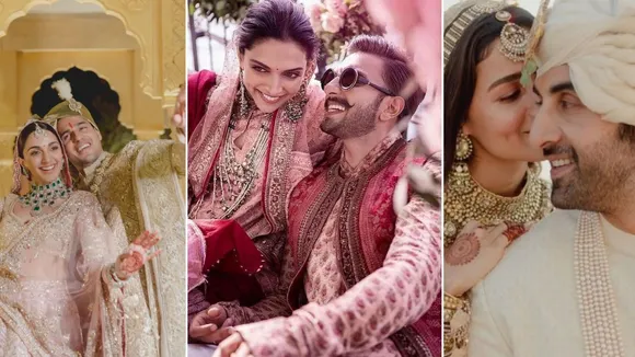 Valentine day special Deepika Ranveer to Siddharth Kiara Bollywood reel to real life couple list