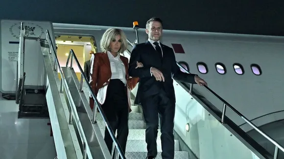 French-president-visit-India