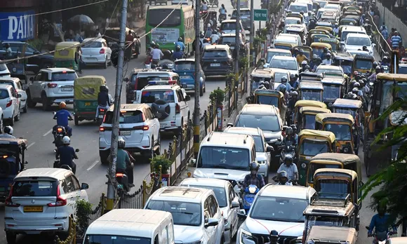 Delhi traffic advisory