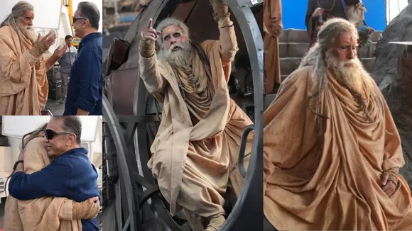 Amitabh Bachchan shares BTS photos from Kalki 2
