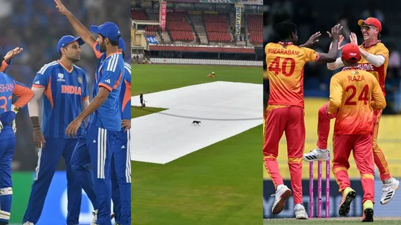 IND vs ZIM weather update