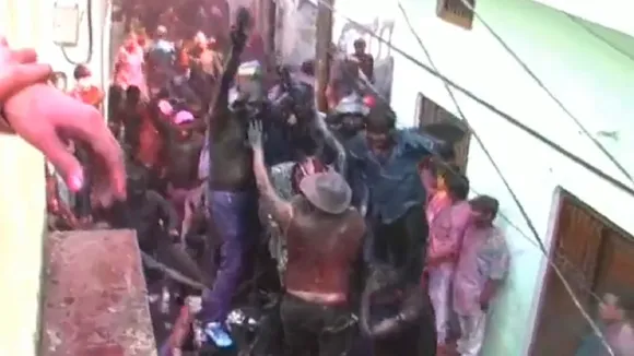 Laat Sahab Juloos Holi in Shahjahanpur