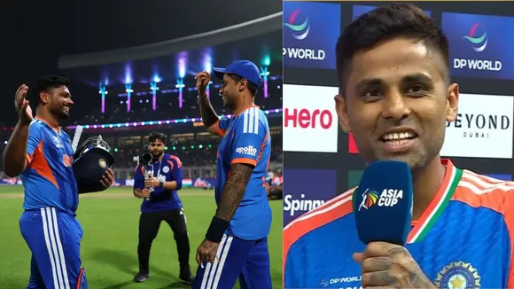 IND VS WI suryakumar yadav post match statement on sanju samson after winning against west indies in t20 world cup 2026