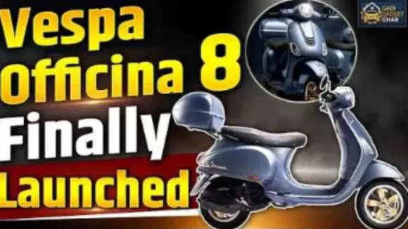 Vespa Officina 8 Launched