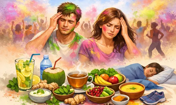 holi 2026 hangover tips