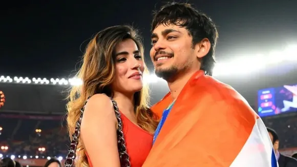 Ishan Kishan girlfriend Aditi Hundia