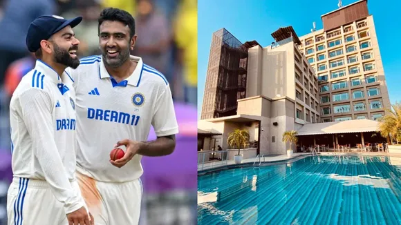 ind vs ban kanpur test hotel