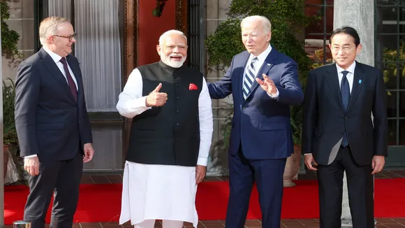 PM Modi in Quad
